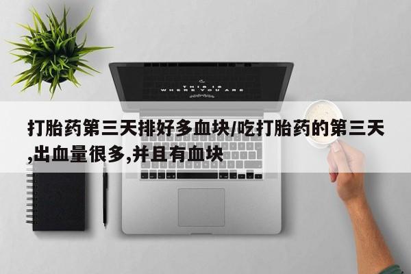 流产药网上购买打胎药第三天排好多血块/吃打胎药的第三天,出血量很多,并且有血块